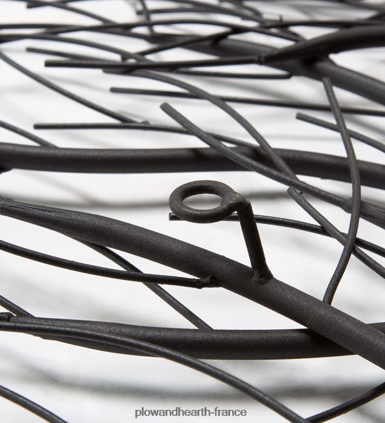 tableau mural métal et vigne naturelle sept arbres d'hiver Plow & Hearth 8642F62158 saisonniers et cadeaux