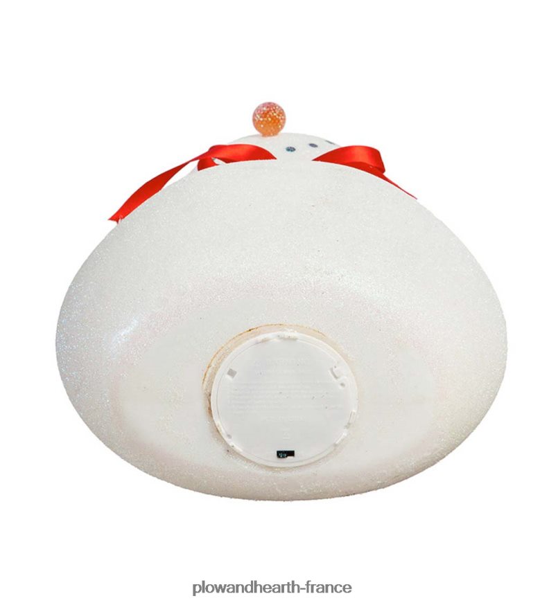 bonhomme de neige de table éclairé Plow & Hearth 8642F62273 saisonniers et cadeaux