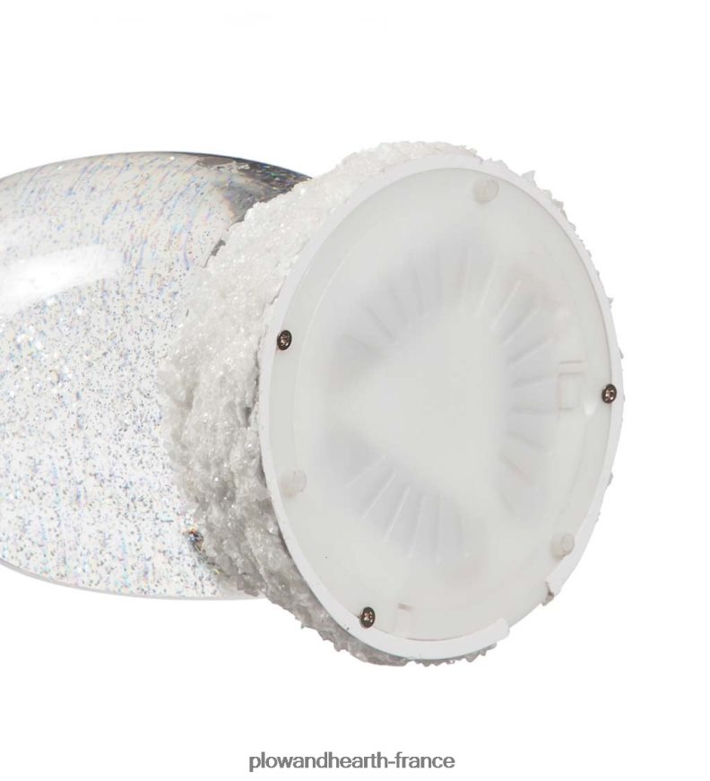 boule à neige LED bonhomme de neige Plow & Hearth 8642F62215 saisonniers et cadeaux