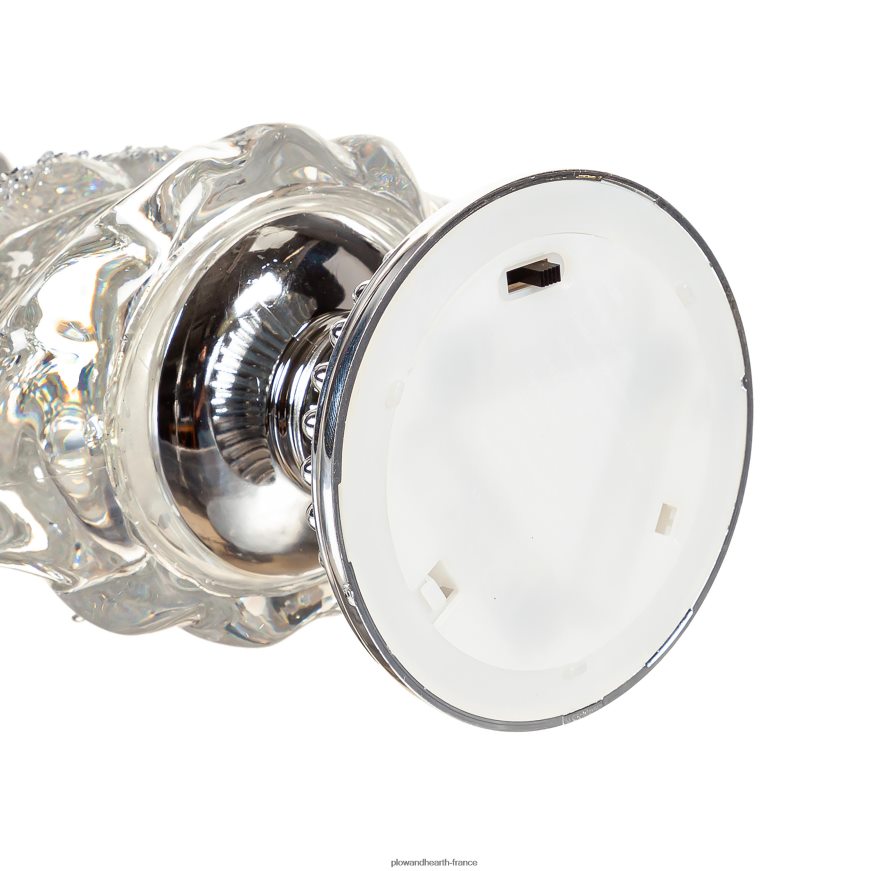 globe d'eau éclairé décoration de table pour sapin de Noël Plow & Hearth 8642F62196 saisonniers et cadeaux