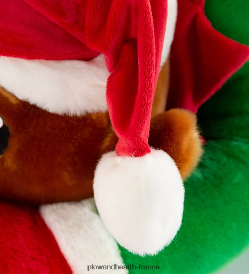 oreiller de corps de vacances câlin en peluche elfe picotement Plow & Hearth 8642F62254 saisonniers et cadeaux