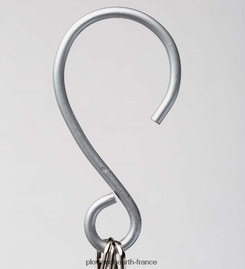 Lampe solaire en verre irisé à bulles suspendues avec 16 chaînes suspendues Plow & Hearth 8642F63153 saisonniers et cadeaux