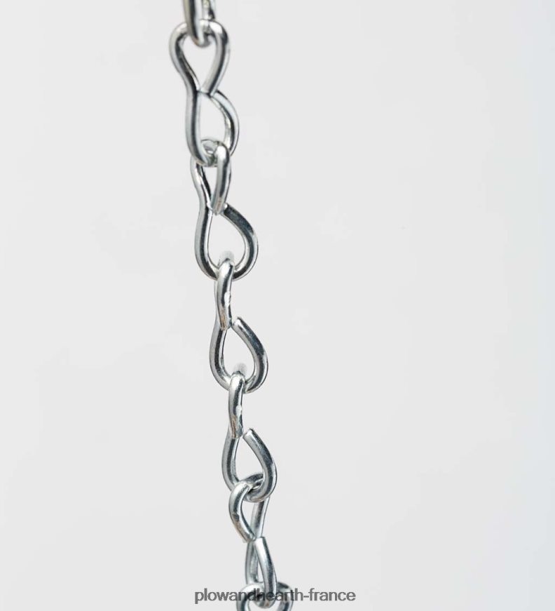 Lampe solaire en verre irisé à bulles suspendues avec 16 chaînes suspendues Plow & Hearth 8642F63153 saisonniers et cadeaux