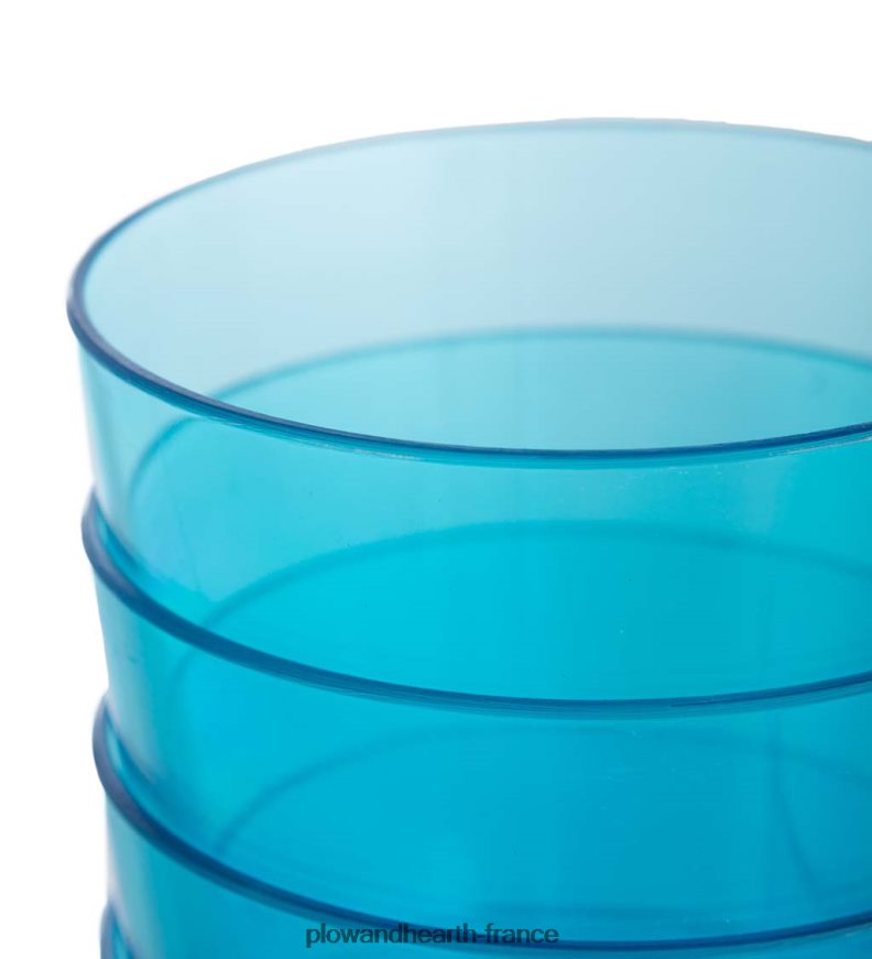 acrylique bleu lac grand 20 oz. gobelets, lot de 6 Plow & Hearth 8642F63169 saisonniers et cadeaux