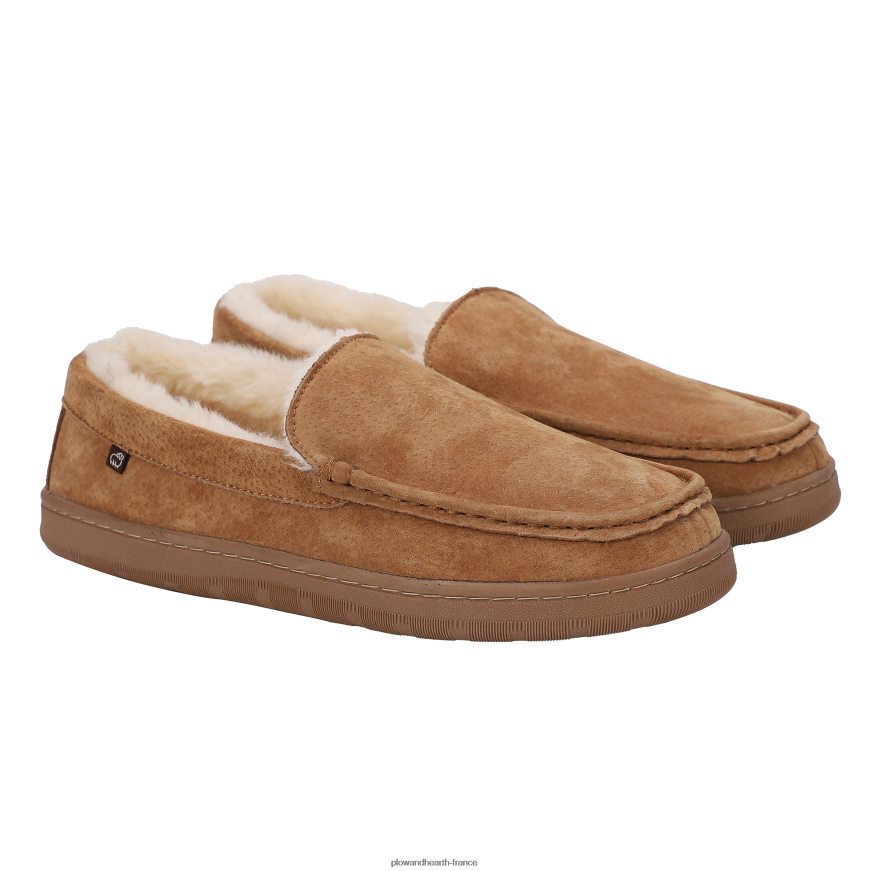 lamo mocassins harrison en daim pour hommes - noir - taille 7 Plow & Hearth 8642F63018 saisonniers et cadeaux