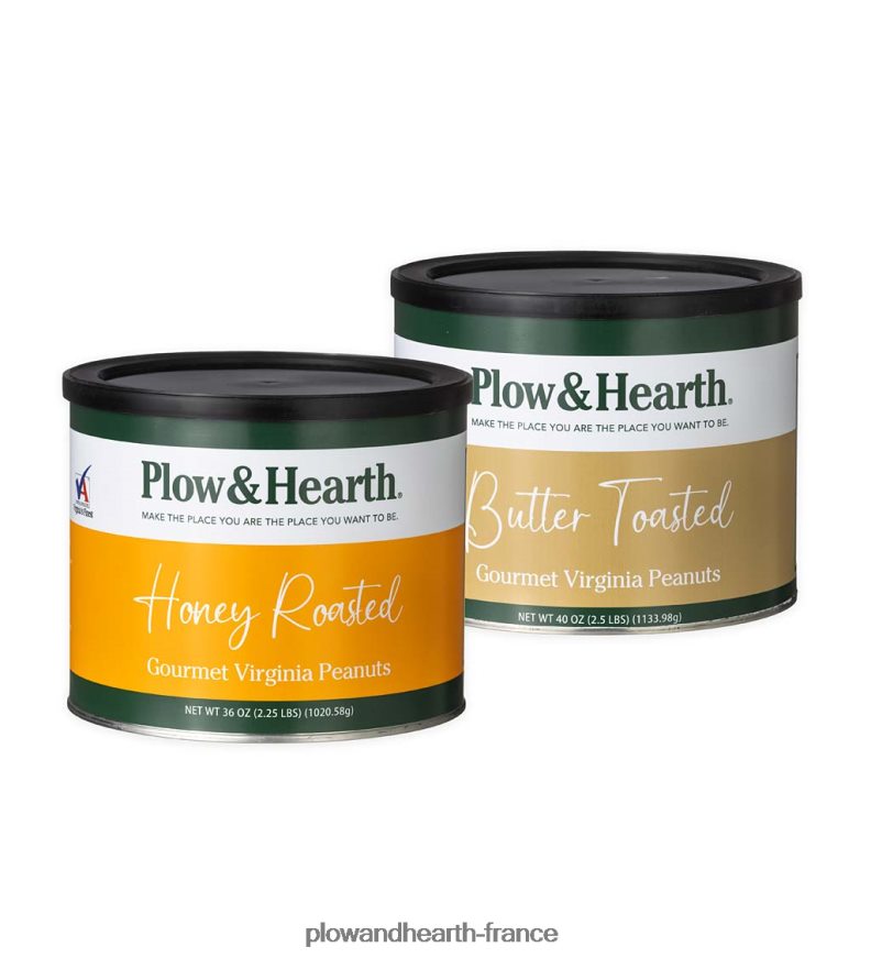 cacahuètes de Virginie extra grosses aromatisées - grillées au miel Plow & Hearth 8642F62982 saisonniers et cadeaux