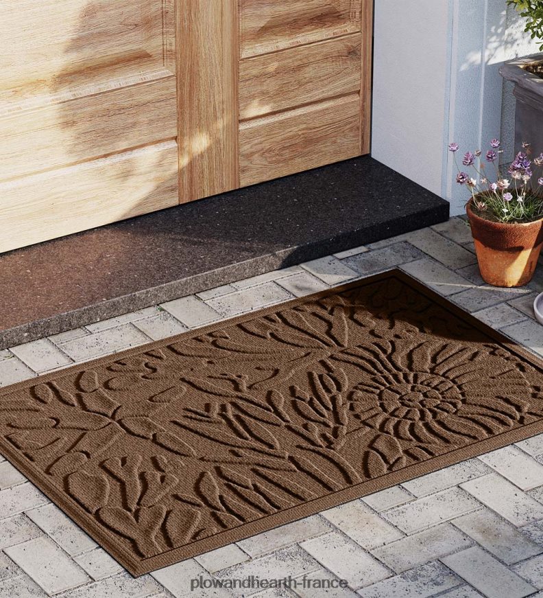 Paillasson vie marine intérieur/extérieur Waterhog, 2' x 3' - marron Plow & Hearth 8642F61345 tapis et nattes