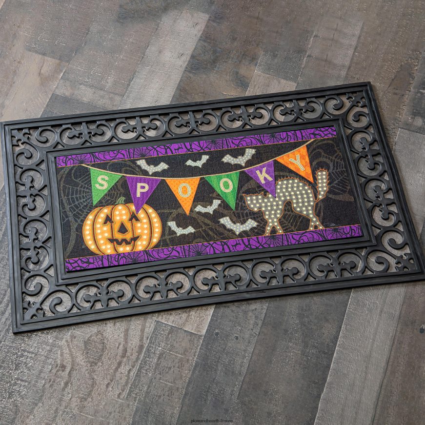 tapis d'interrupteur sassafras lumières effrayantes Plow & Hearth 8642F61958 tapis et nattes