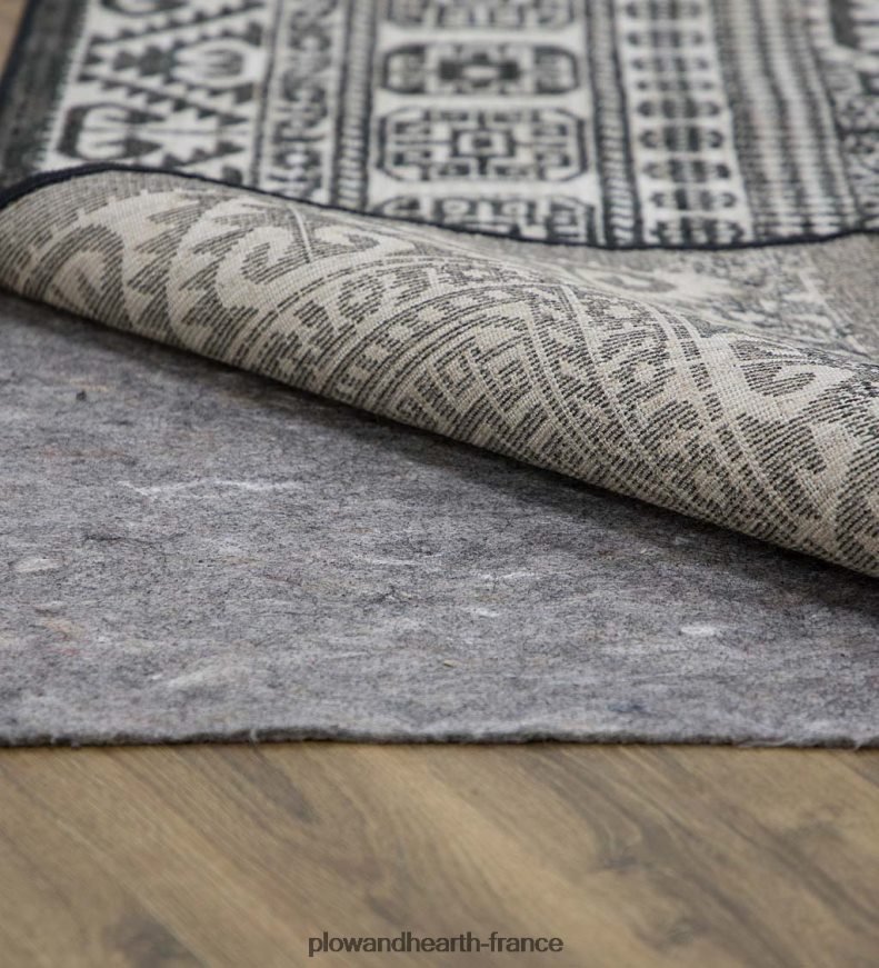 sous-tapis toutes surfaces en fibres synthétiques recyclées à l'épreuve des animaux Plow & Hearth 8642F62322 tapis et nattes
