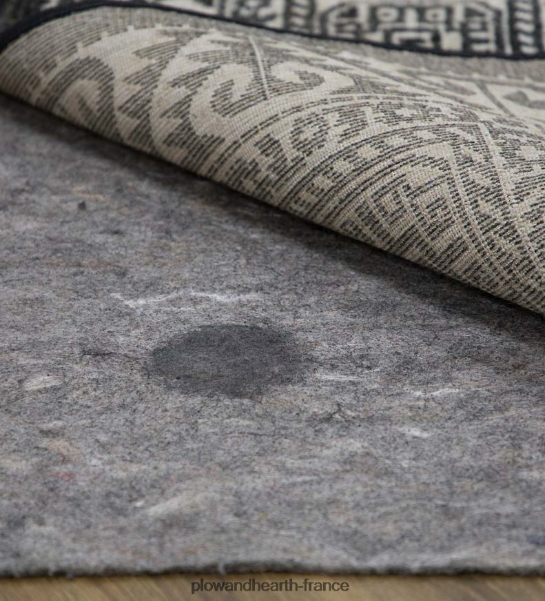 sous-tapis toutes surfaces en fibres synthétiques recyclées à l'épreuve des animaux Plow & Hearth 8642F62322 tapis et nattes