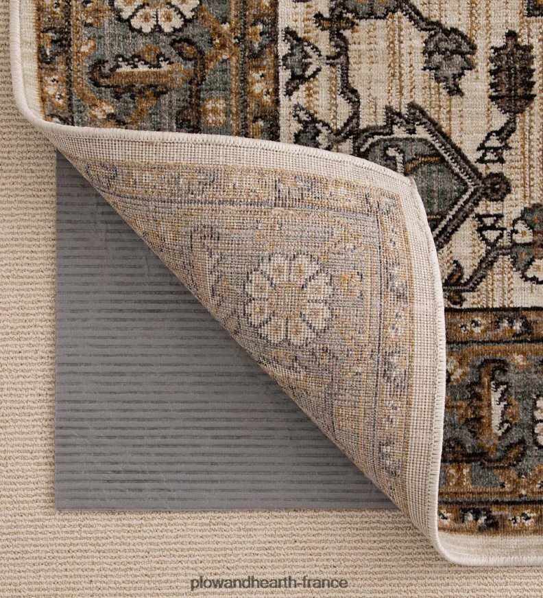 sous-tapis toutes surfaces en fibres synthétiques recyclées à l'épreuve des animaux Plow & Hearth 8642F62322 tapis et nattes