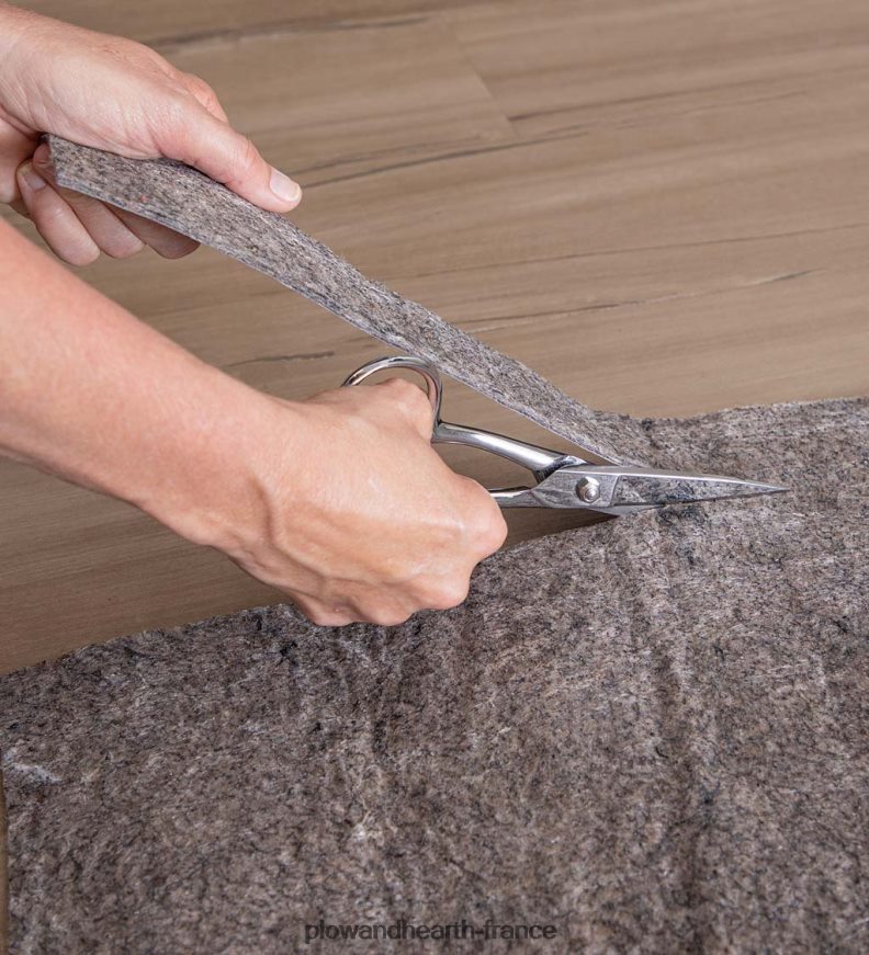 sous-tapis toutes surfaces en fibres synthétiques recyclées à l'épreuve des animaux Plow & Hearth 8642F62322 tapis et nattes