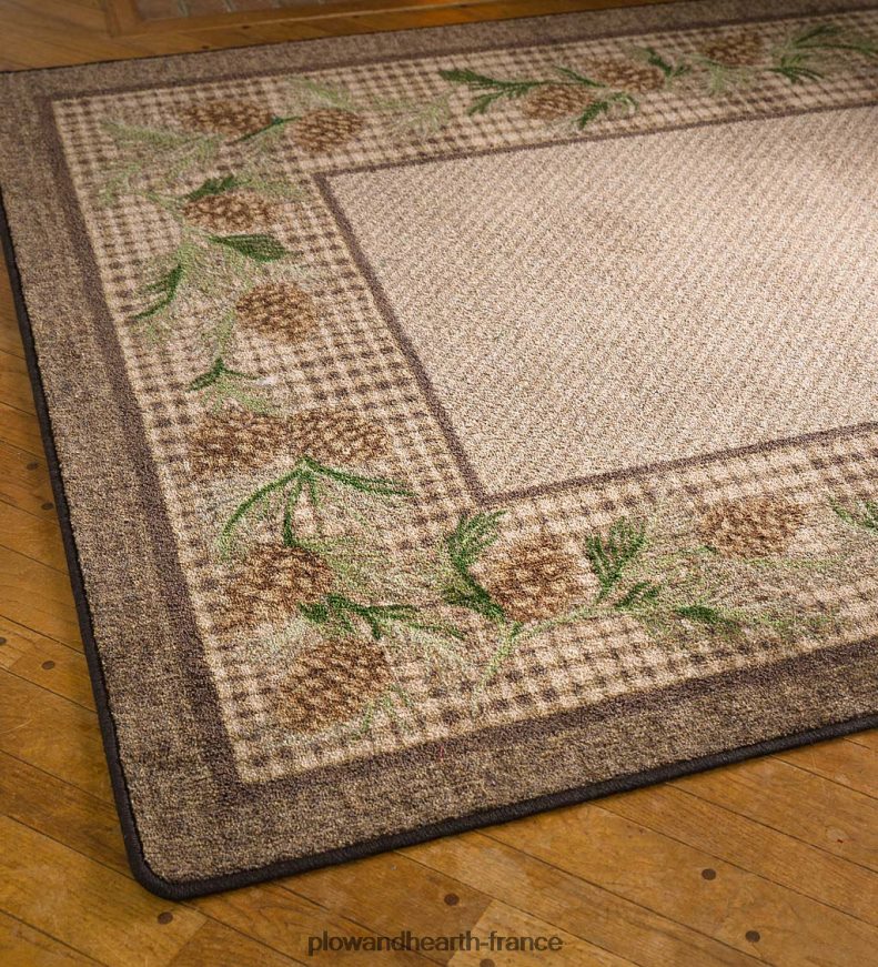 Tapis Endurastran à carreaux en pin Sweetwater Plow & Hearth 8642F61767 tapis et nattes
