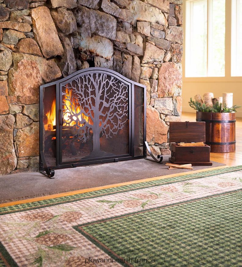 Tapis Endurastran à carreaux en pin Sweetwater Plow & Hearth 8642F61767 tapis et nattes