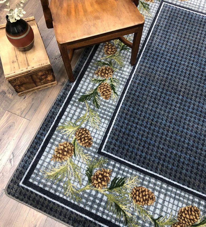 Tapis Endurastran à carreaux en pin Sweetwater Plow & Hearth 8642F61767 tapis et nattes