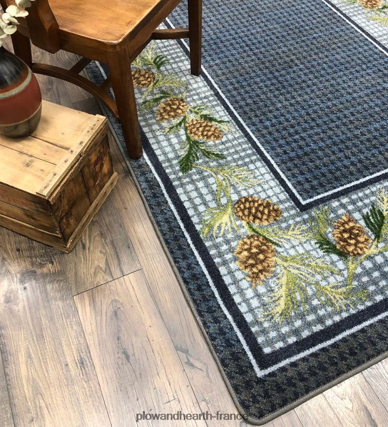 Tapis Endurastran à carreaux en pin Sweetwater Plow & Hearth 8642F61767 tapis et nattes