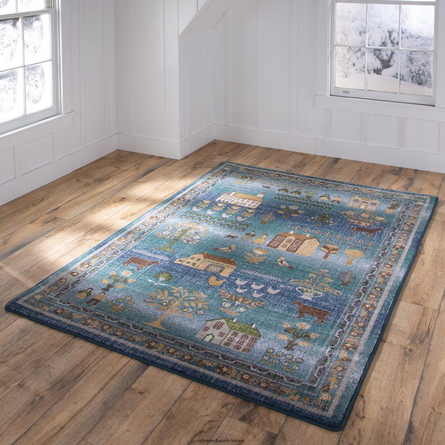 Tapis Endurastran d'art populaire Grafton Plow & Hearth 8642F61760 tapis et nattes