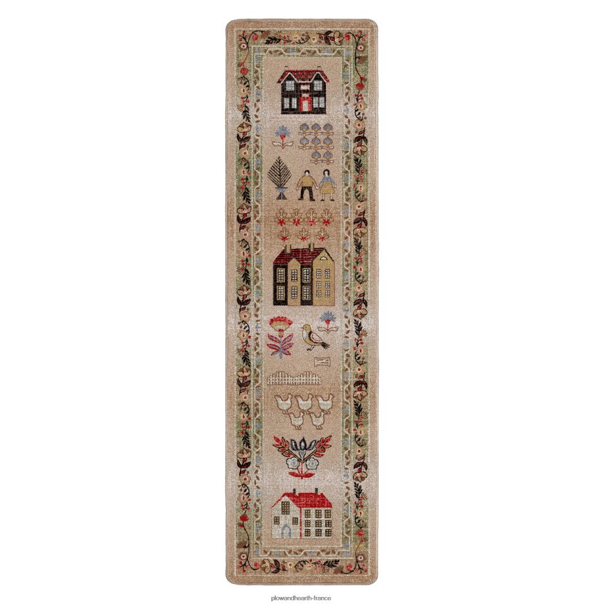 Tapis Endurastran d'art populaire Grafton Plow & Hearth 8642F61760 tapis et nattes