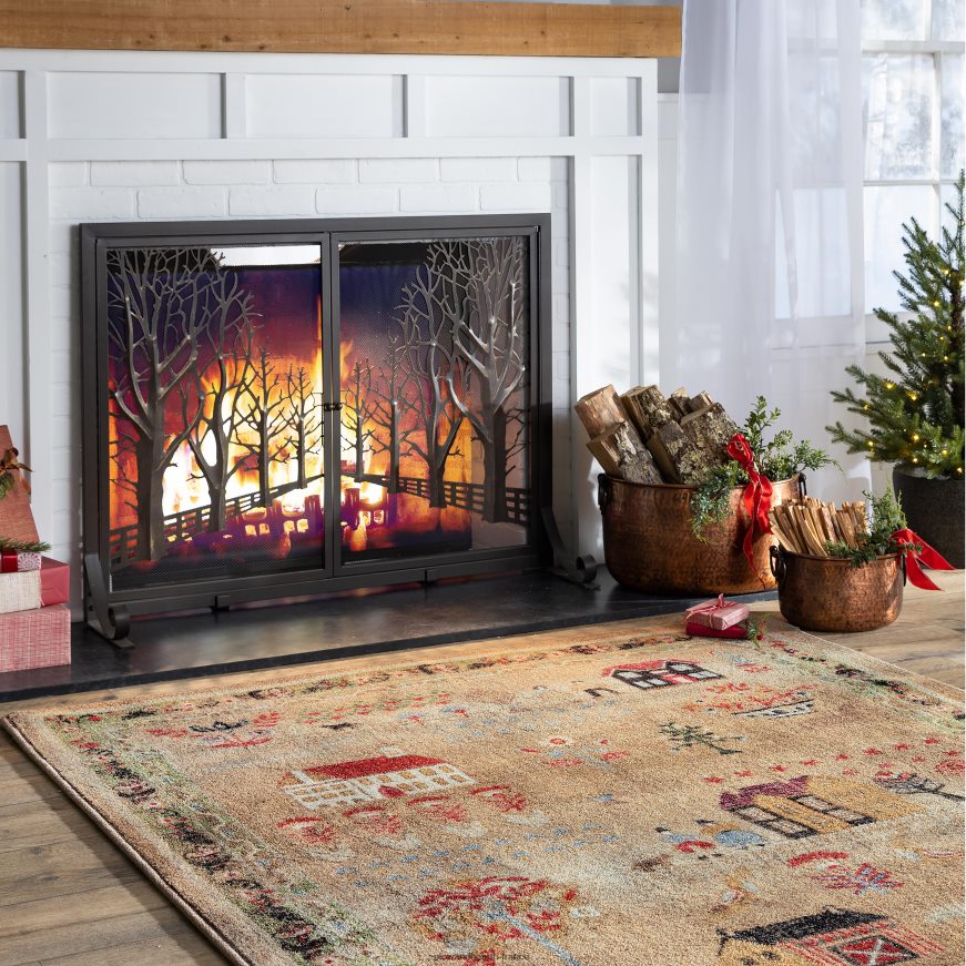Tapis Endurastran d'art populaire Grafton Plow & Hearth 8642F61760 tapis et nattes