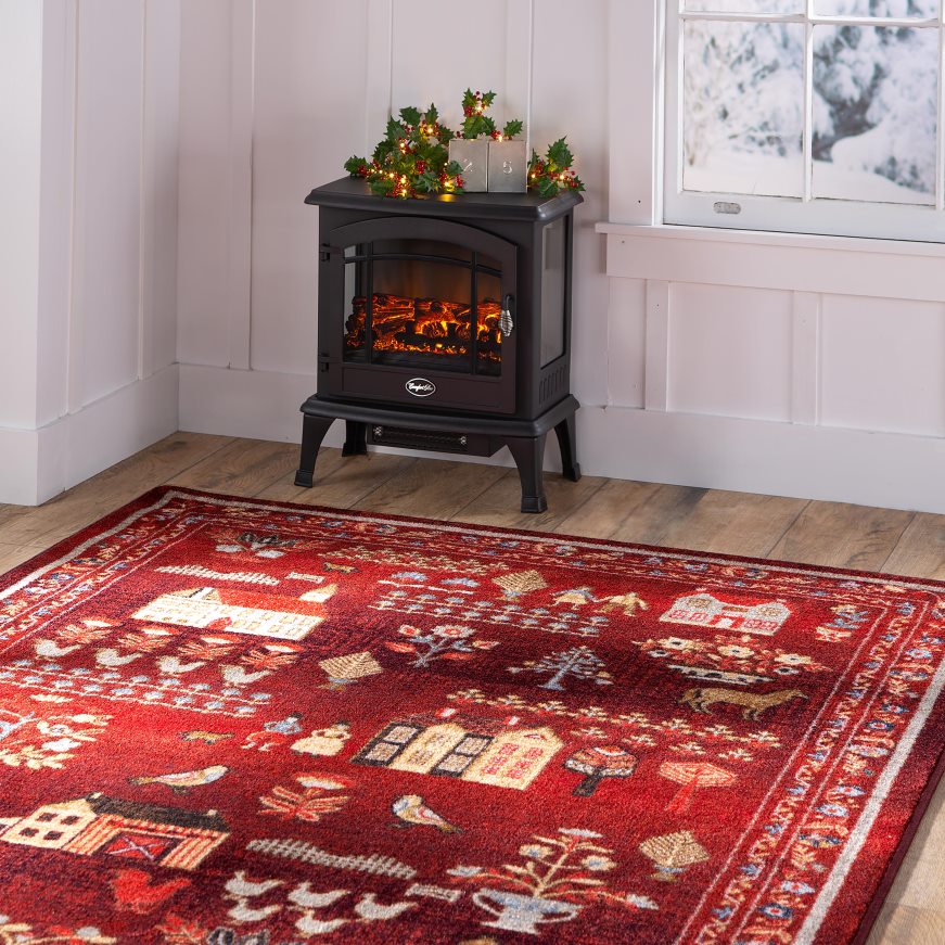 Tapis Endurastran d'art populaire Grafton Plow & Hearth 8642F61760 tapis et nattes