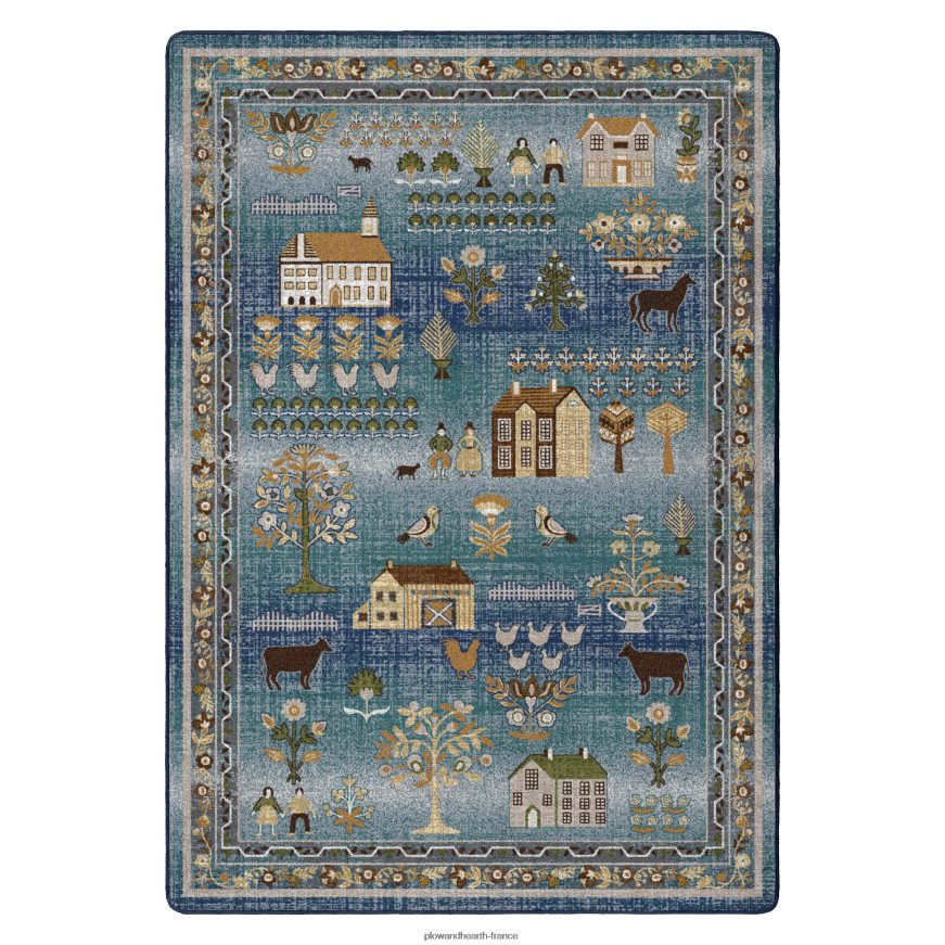 Tapis Endurastran d'art populaire Grafton Plow & Hearth 8642F61760 tapis et nattes