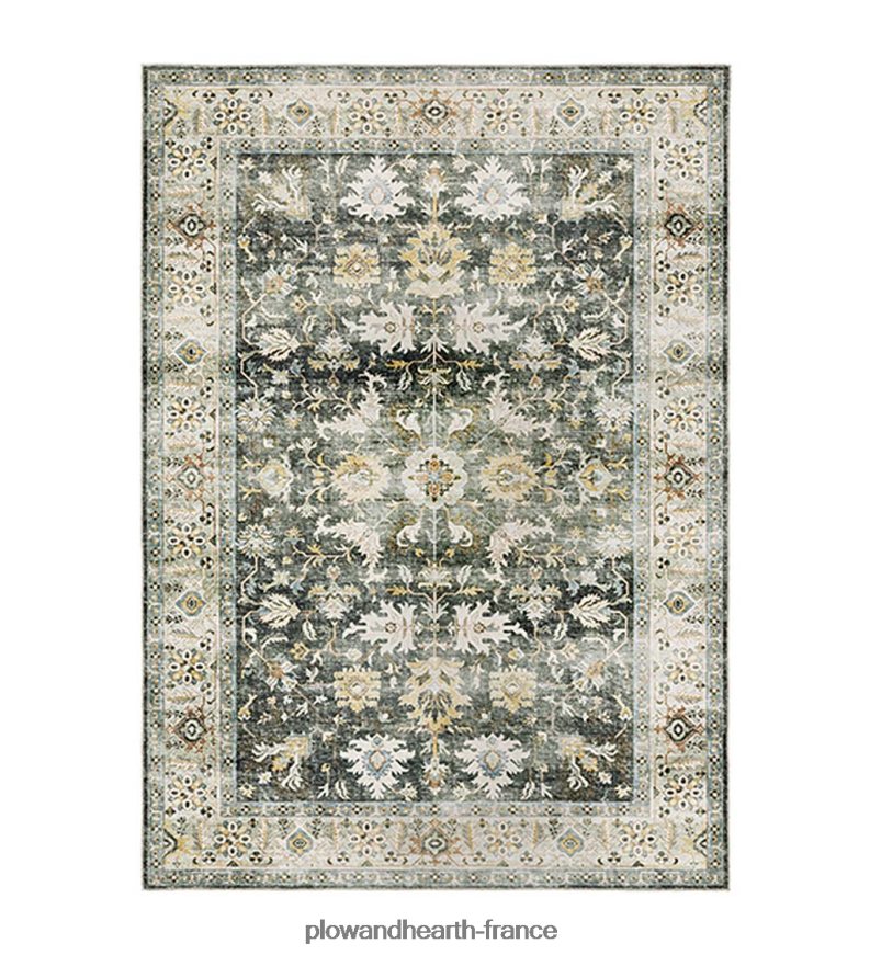 Tapis en polyester Splendeur hivernale Desmond Plow & Hearth 8642F61882 tapis et nattes