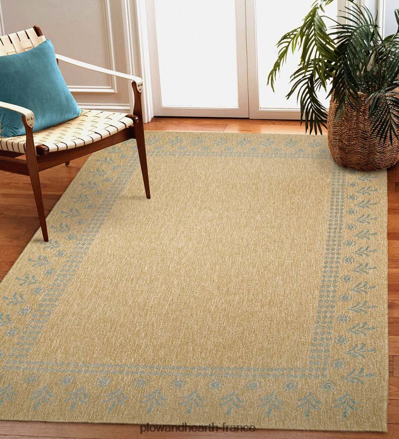 Tapis imprimé bloc Toulouse intérieur/extérieur Plow & Hearth 8642F61798 tapis et nattes