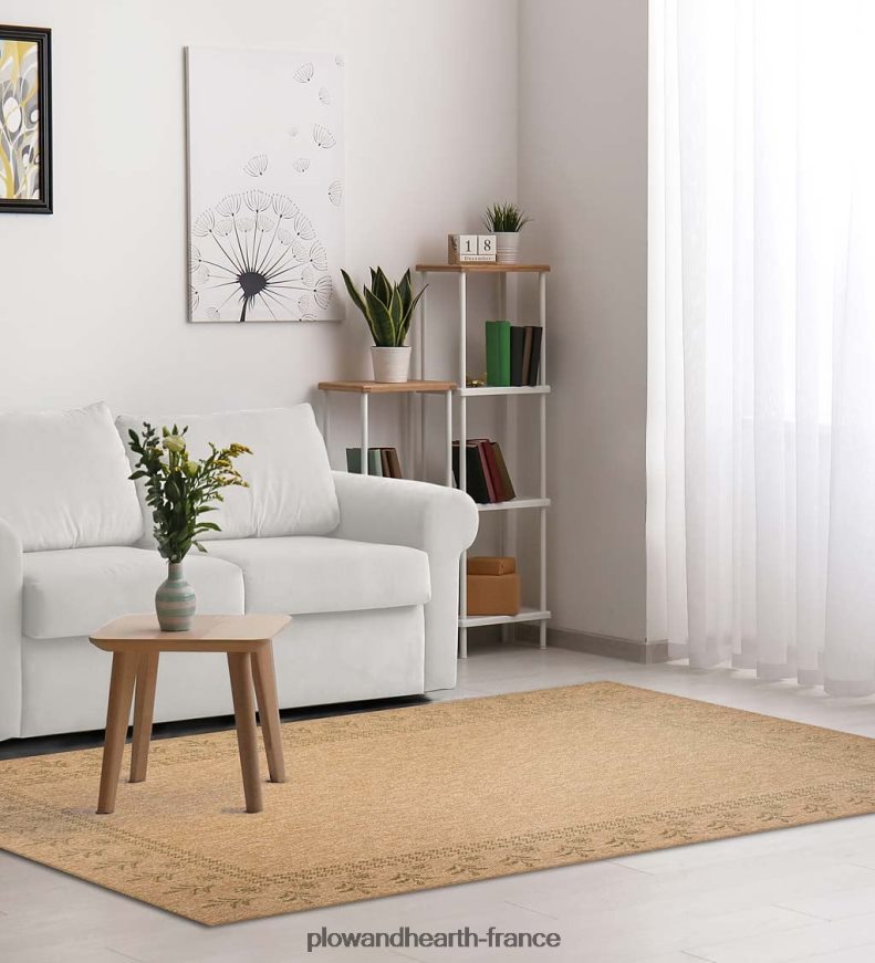 Tapis imprimé bloc Toulouse intérieur/extérieur Plow & Hearth 8642F61798 tapis et nattes