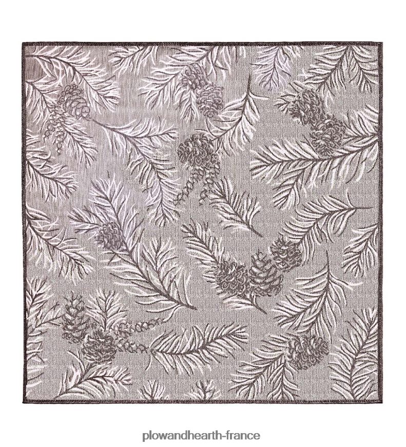 Tapis pinède intérieur/extérieur Plow & Hearth 8642F61817 tapis et nattes