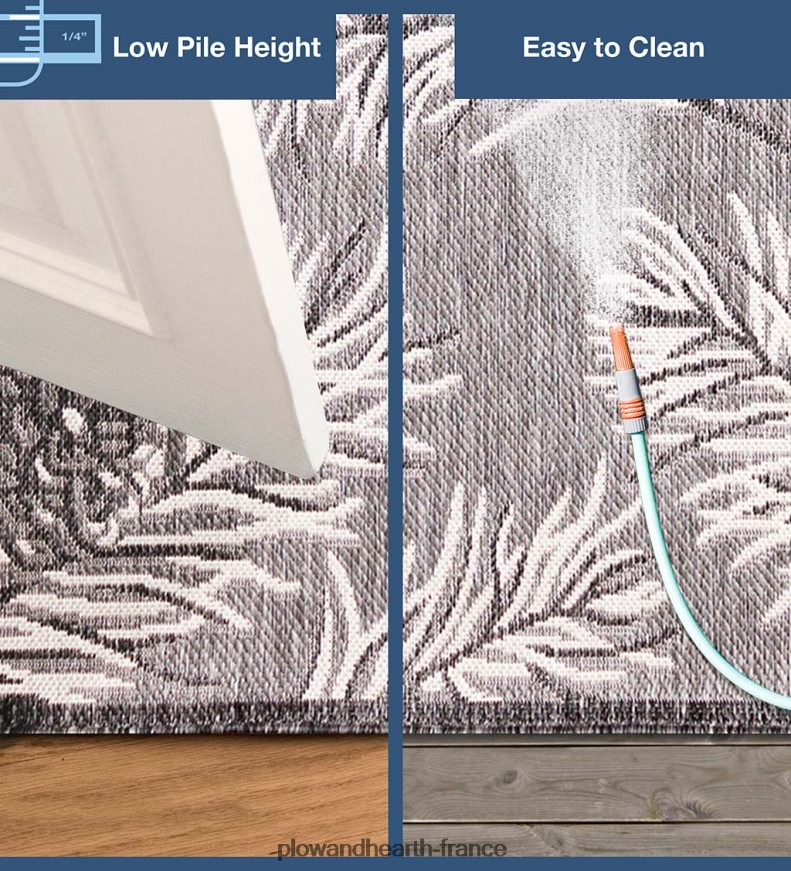 Tapis pinède intérieur/extérieur Plow & Hearth 8642F61817 tapis et nattes