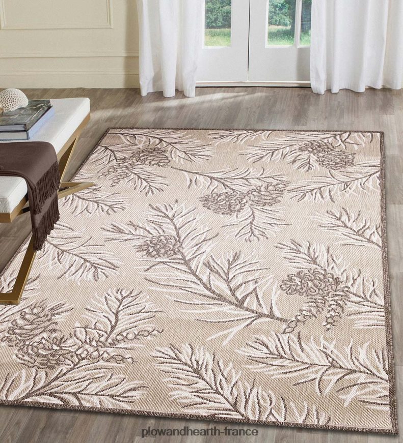 Tapis pinède intérieur/extérieur Plow & Hearth 8642F61817 tapis et nattes