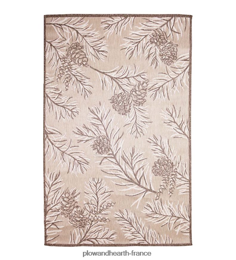 Tapis pinède intérieur/extérieur Plow & Hearth 8642F61817 tapis et nattes