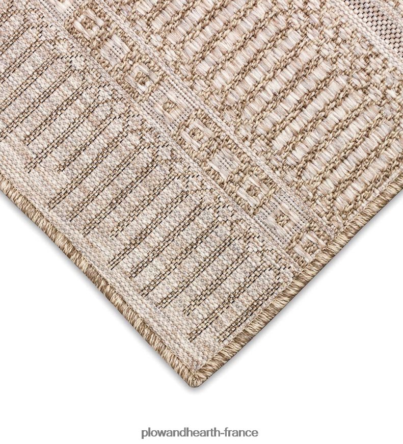 Tapis rayé beachcomber intérieur/extérieur Plow & Hearth 8642F61801 tapis et nattes