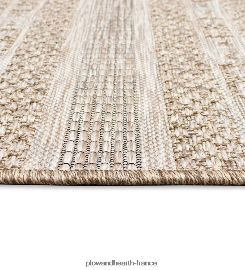 Tapis rayé beachcomber intérieur/extérieur Plow & Hearth 8642F61801 tapis et nattes