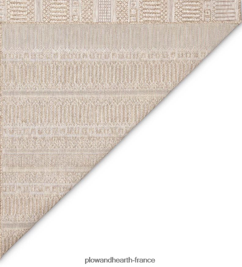 Tapis rayé beachcomber intérieur/extérieur Plow & Hearth 8642F61801 tapis et nattes