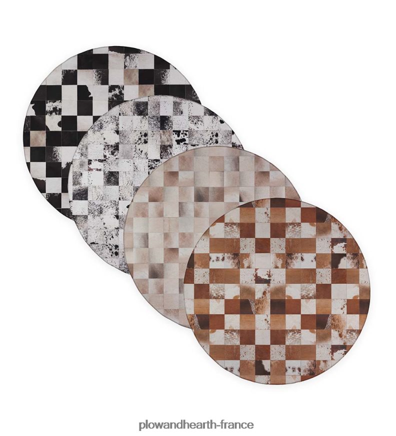 Tapis rond Hyde Park Plow & Hearth 8642F61833 tapis et nattes