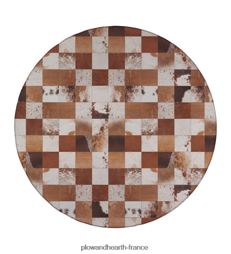 Tapis rond Hyde Park Plow & Hearth 8642F61833 tapis et nattes