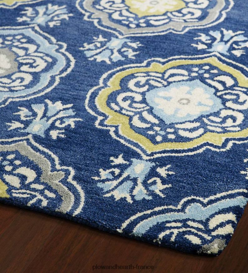 tapis en laine vivaces des prés Plow & Hearth 8642F61891 tapis et nattes