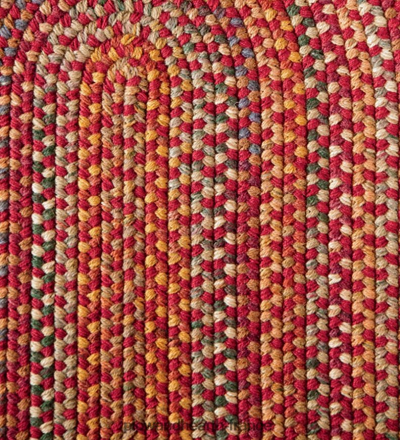 tapis ovales tressés en laine bleue, fabriqués aux États-Unis Plow & Hearth 8642F61770 tapis et nattes