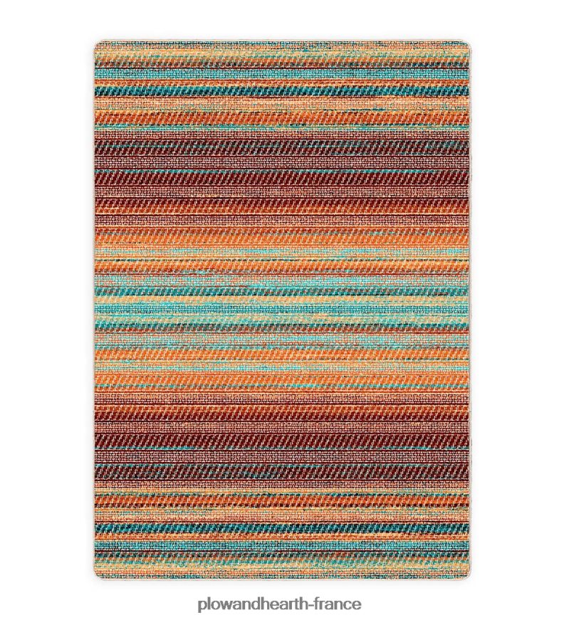 tapis à rayures d'octobre Plow & Hearth 8642F61816 tapis et nattes