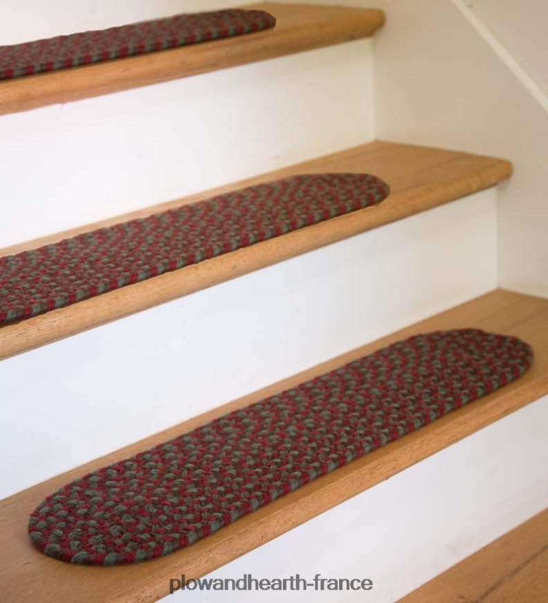 tapis virginia tressé en laine fabriqué aux États-Unis Plow & Hearth 8642F61778 tapis et nattes