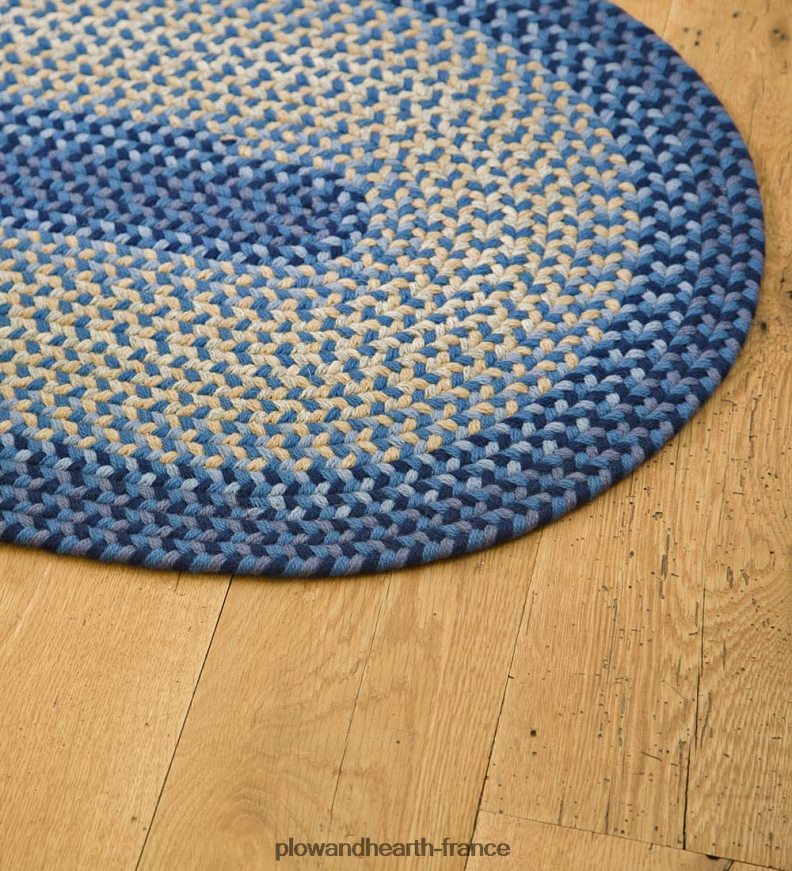 tapis virginia tressé en laine fabriqué aux États-Unis Plow & Hearth 8642F61778 tapis et nattes
